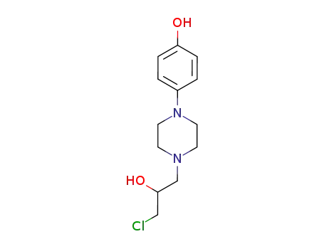 4-[4-(3-Chloro-2-hydroxy-propyl)-piperazin-1-yl]-phenol