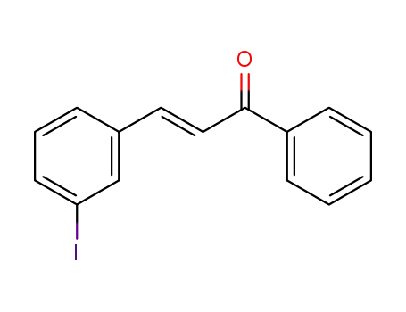 Molecular Structure of 80824-85-7 (2-Propen-1-one, 3-(3-iodophenyl)-1-phenyl-)