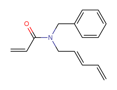 2-Propenamide, N-2,4-pentadienyl-N-(phenylmethyl)-, (E)-