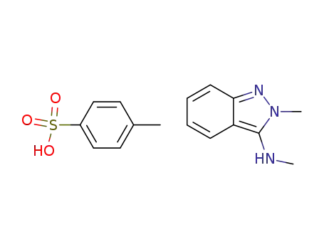 2-Methyl-3-(methylamino)-1H-indazolium-4-methylbenzolsulfonat