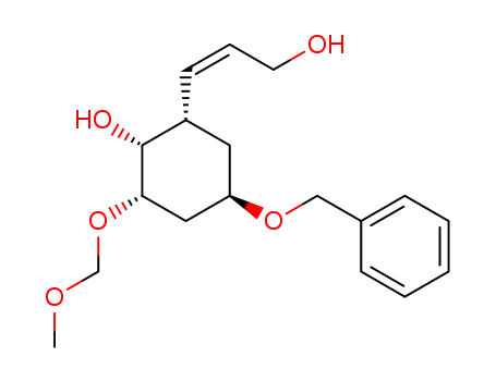 (1R,2S,4R,6S)-4-Benzyloxy-2-((Z)-3-hydroxy-propenyl)-6-methoxymethoxy-cyclohexanol