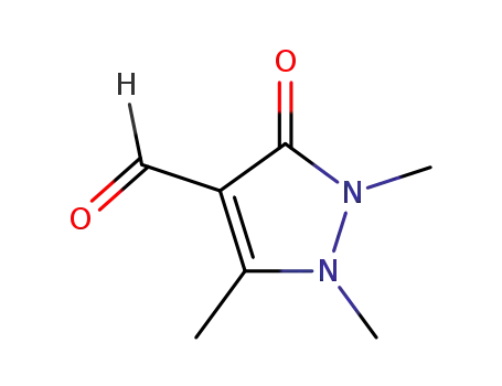 1H-Pyrazole-4-carboxaldehyde,  2,3-dihydro-1,2,5-trimethyl-3-oxo-