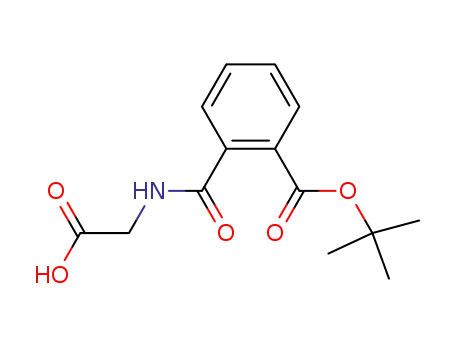 Molecular Structure of 87483-07-6 (N-<o-(tert-Butoxycarbonyl)benzoyl>glycine)