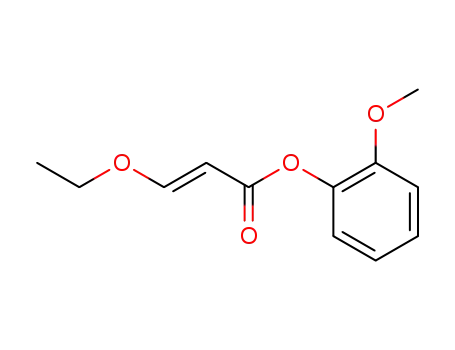 2-Propenoic acid, 3-ethoxy-, 2-methoxyphenyl ester