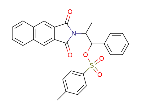 (erythro)-1-methyl-2-tosyloxyphenethyl-naphthalene-2,3-dicarboxylic imide