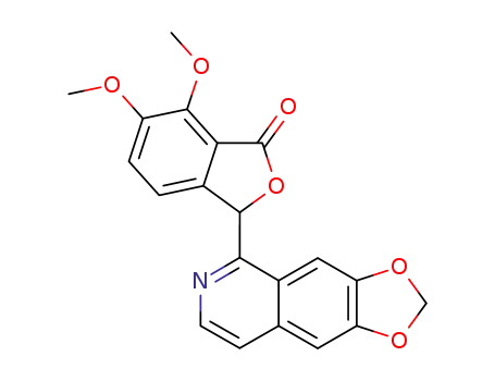 3-[1,3]dioxolo[4,5-<i>g</i>]isoquinolin-5-yl-6,7-dimethoxy-3<i>H</i>-isobenzofuran-1-one