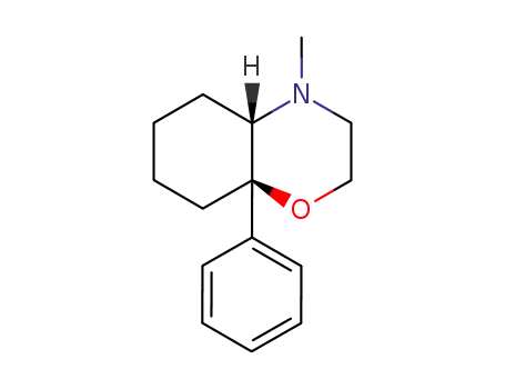 Molecular Structure of 89263-15-0 (trans-4-Methyl-8a-phenyloctahydro-2H-1,4-benzoxazine)