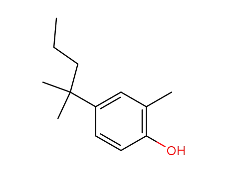 Molecular Structure of 6793-80-2 (2-METHYL-4-TERT-HEXYLPHENOL)