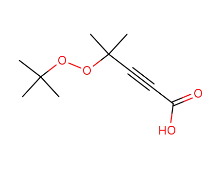 2-Pentynoic acid, 4-[(1,1-dimethylethyl)dioxy]-4-methyl-