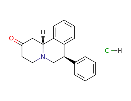 (7α,11bα)-1,3,4,6,7,11b-hexahydro-7-phenyl-2H-benzo<a>quinolizin-2-one hydrochloride