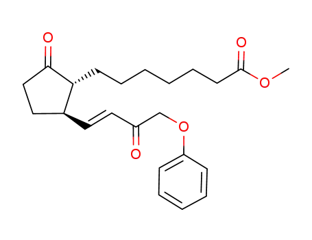 7-[(1R,5R)-2-Oxo-5-((E)-3-oxo-4-phenoxy-but-1-enyl)-cyclopentyl]-heptanoic acid methyl ester