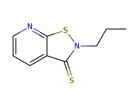 2-propylisothiazolo<5,4-b>pyridine-3(2H)-thione