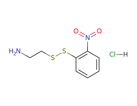 Molecular Structure of 5301-07-5 (2-[(2-nitrophenyl)disulfanyl]ethanamine)