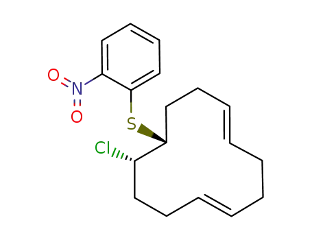 trans-1-chloro-2(2-nitrophenylthio)-E,E-cyclododeca-5,9-diene