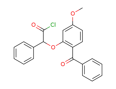 (2-Benzoyl-5-methoxy-phenoxy)-phenyl-acetyl chloride