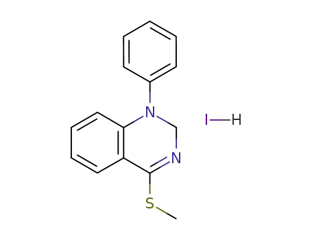 4-Methylsulfanyl-1-phenyl-1,2-dihydro-quinazoline; hydriodide