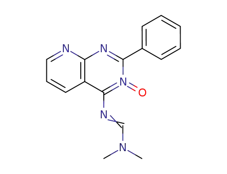 Methanimidamide,
N,N-dimethyl-N'-(2-phenylpyrido[2,3-d]pyrimidin-4-yl)-, N-oxide