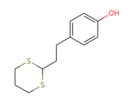 2-(2-p-hydroxyphenylethyl)-1,3-dithian