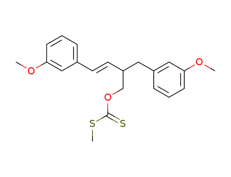 Dithiocarbonic acid O-[(E)-2-(3-methoxy-benzyl)-4-(3-methoxy-phenyl)-but-3-enyl] ester S-methyl ester