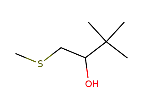 Molecular Structure of 95151-27-2 (2-Butanol, 3,3-dimethyl-1-(methylthio)-)