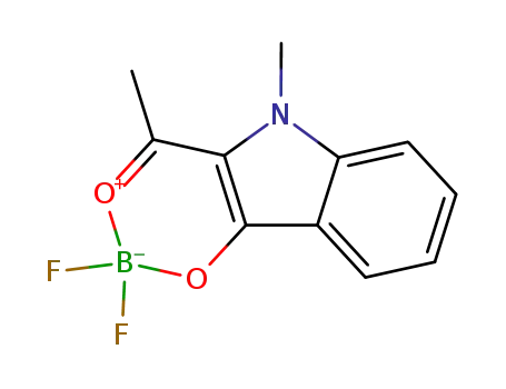 4-methyl-5,6-(N-methylindolo)-2,2-difluoro-1,3,2-dioxaborine