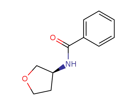 Molecular Structure of 152495-79-9 ((R)-N-(tetrahydrofuran-3-yl)benzamide)