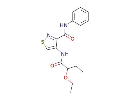 4-(2-Ethoxy-butyrylamino)-isothiazole-3-carboxylic acid phenylamide