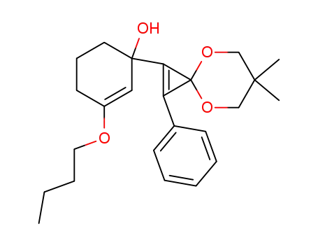3-Butoxy-1-(6,6-dimethyl-2-phenyl-4,8-dioxa-spiro[2.5]oct-1-en-1-yl)-cyclohex-2-enol