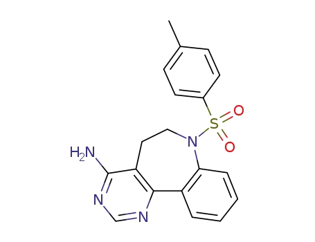 4-amino-7-tosyl-6,7-dihydro-5H-pyrimido<5,4-d><1>benzazeopine