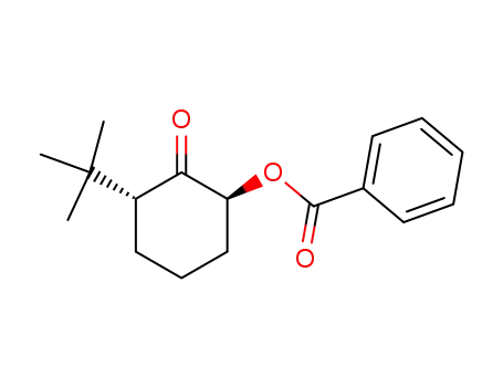 (+/-)-trans-2-(benzoyloxy)-6-tert-butylcyclohexanone
