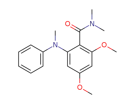 2,4-Dimethoxy-N,N-dimethyl-6-(methyl-phenyl-amino)-benzamide
