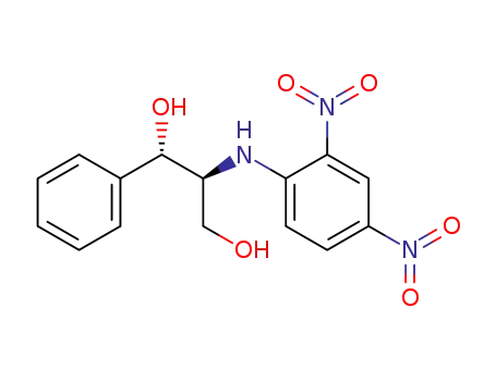 Molecular Structure of 194539-30-5 ((1S,2S)-2-(2,4-Dinitro-phenylamino)-1-phenyl-propane-1,3-diol)