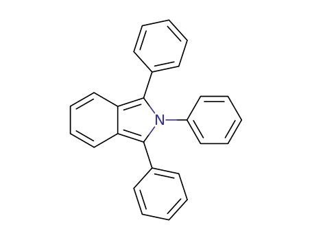 Molecular Structure of 16619-96-8 (1,2,3-triphenyl-2H-isoindole)
