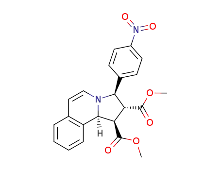 (1R,2R,3R,10bS)-3-(4-Nitro-phenyl)-1,2,3,10b-tetrahydro-pyrrolo[2,1-a]isoquinoline-1,2-dicarboxylic acid dimethyl ester