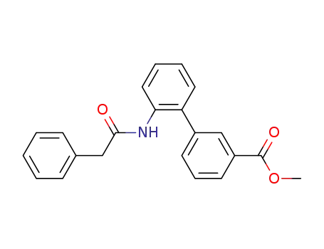 2'-Phenylacetylamino-biphenyl-3-carboxylic acid methyl ester