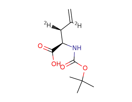Molecular Structure of 138246-06-7 (Boc-(R)-2-aMino-4- pentenoic acid)