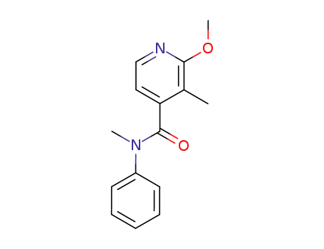 4-Pyridinecarboxamide, 2-methoxy-N,3-dimethyl-N-phenyl-