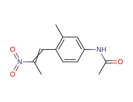 Acetamide, N-[3-methyl-4-(2-nitro-1-propenyl)phenyl]-