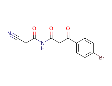 N-[3-(4-Bromo-phenyl)-3-oxo-propionyl]-2-cyano-acetamide