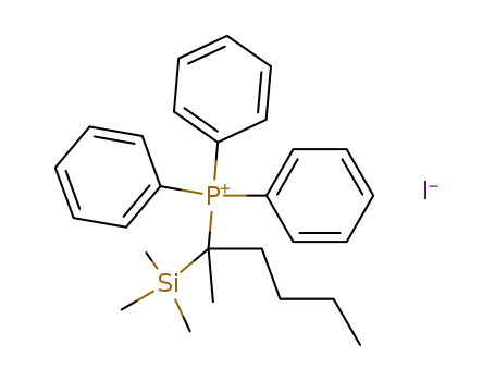 (1-Methyl-1-trimethylsilanyl-pentyl)-triphenyl-phosphonium; iodide