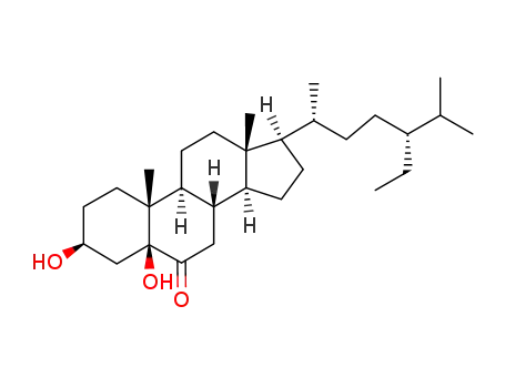 (24R)-24-ethyl-5β-cholestan-3β,5-diol-6-one