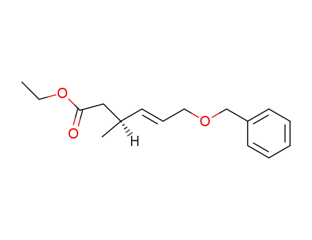 (E)-(S)-6-Benzyloxy-3-methyl-hex-4-enoic acid ethyl ester