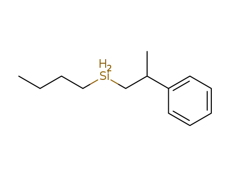 Butyl-<2-phenyl-propyl>-silan