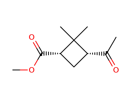 methyl (1S,3R)-3-acetyl-2,2-dimethylcyclobutanecarboxylate