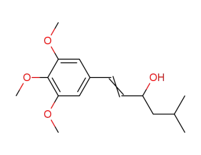 5-メチル-1-(3,4,5-トリメトキシフェニル)-1-ヘキセン-3-オール