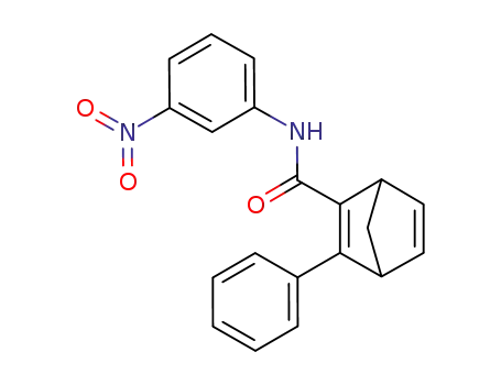 Molecular Structure of 158197-92-3 (Bicyclo[2.2.1]hepta-2,5-diene-2-carboxamide,
N-(3-nitrophenyl)-3-phenyl-)