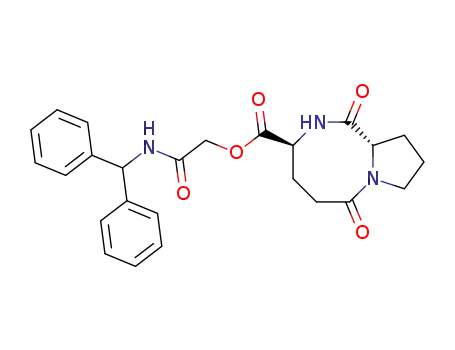 (7S,9aS)-4,9-Dioxo-decahydro-3a,8-diaza-cyclopentacyclooctene-7-carboxylic acid (benzhydryl-carbamoyl)-methyl ester
