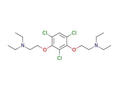 Diethyl-{2-[2,4,6-trichloro-3-(2-diethylamino-ethoxy)-phenoxy]-ethyl}-amine