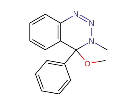 Molecular Structure of 112178-45-7 (4-Methoxy-3-methyl-4-phenyl-3,4-dihydro-benzo[d][1,2,3]triazine)