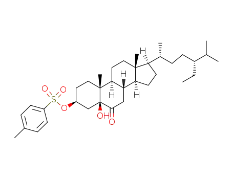 (24R)-3β,5-dihydroxy-5β-stigmastan-6-one 3-tosylate